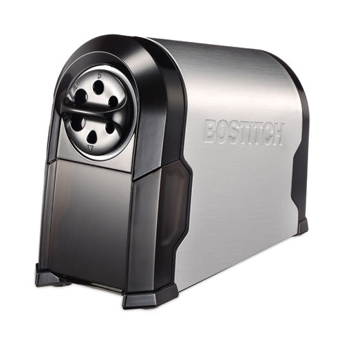 Image of Bostitch® EPS14HC Super Pro Glow Commercial Electric Pencil Sharpener, Ac-Powered, 6.13 X 10.63 X 9, Black/silver