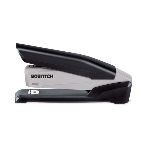 Image of Bostitch® AMAX1710 EcoStapler Spring-Powered Desktop Stapler, 20-Sheet Capacity, Gray/Black