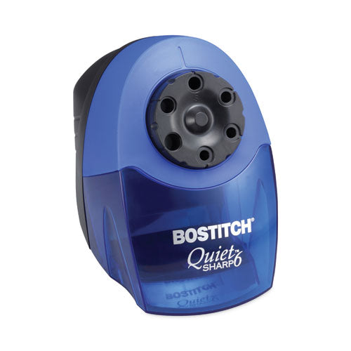 Image of Bostitch® EPS10HC Quietsharp 6 Classroom Electric Pencil Sharpener, Ac-Powered, 6.13 X 10.69 X 9, Blue