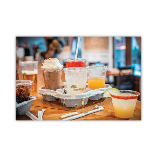 Image of Pactiv Evergreen YP9C Earthchoice Recycled Clear Plastic Cold Cups, 9 Oz, Clear, 975/carton