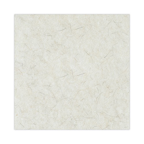 Image of Boardwalk® BWK4020NAT Natural Burnishing Floor Pads, 20" Diameter, White, 5/carton
