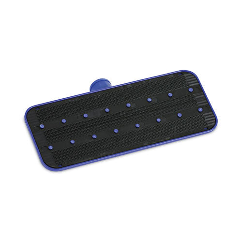 Image of Boardwalk® BWK00405EA Swivel Pad Holder, Plastic, Blue, 4 X 9