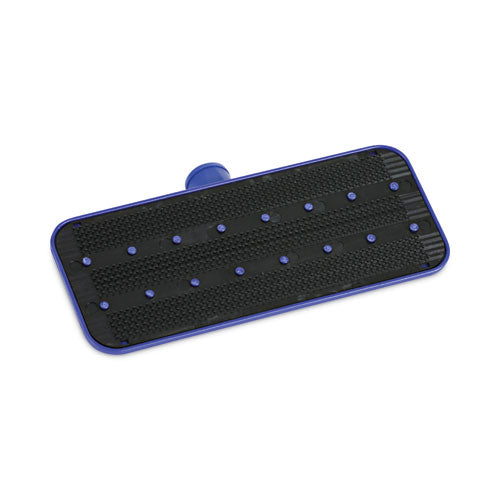 Image of Boardwalk® 528170 Swivel Pad Holder, Plastic, Blue, 4 X 9, 12/carton