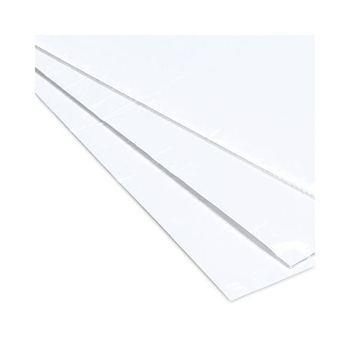 Image of Crown WC RPLPDW Walk-N-Clean 60-Sheet Pad Refill, White Tacky Adhesive Surface, Anti-Skid Backing, 30" x 24", 60 Sheets/Pad, 4 Pads/Carton