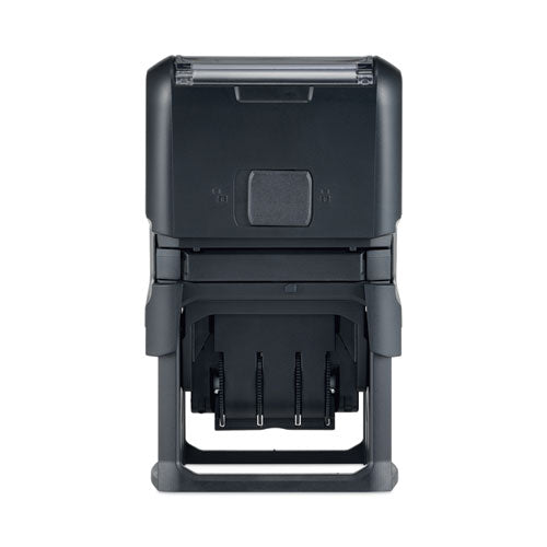 Image of Trodat® 4754 Printy Economy 5-in-1 Date Stamp, Self Inking, 1.63" x 1", Blue/Red