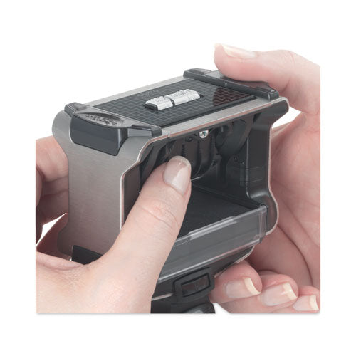 Image of Trodat® 5117 Professional 12-Message Date Stamp, Self-Inking, 2.25 X 0.38, Black