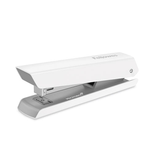 Image of Fellowes® 5011401 LX820 Classic Full Strip Stapler with Antimicrobial Protection, 20-Sheet Capacity, White