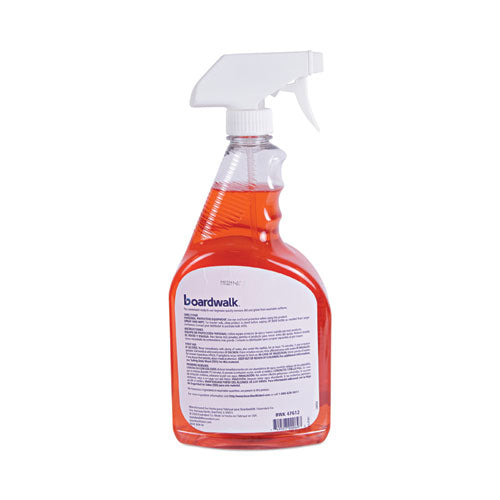 Image of Boardwalk® 951100-12ESSN Natural Grease and Grime Cleaner, Unscented, 32 oz Spray Bottle, 12/Carton