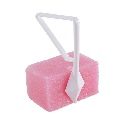 Image of Boardwalk® 4BBP012I144M202143000 Para Toilet Bowl Deodorizer Block, Cherry Scent, Pink, 4 oz, 144/Carton