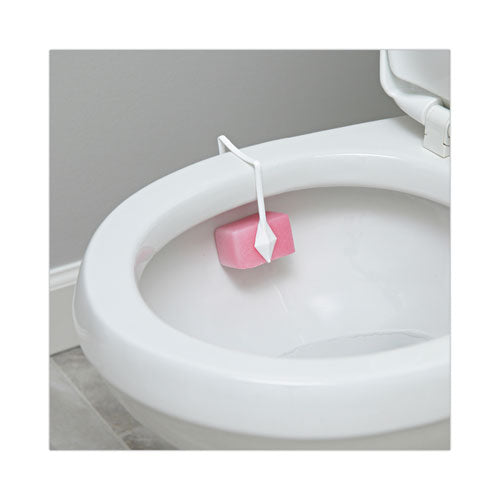 Image of Boardwalk® 4BBP012I144M202143000 Para Toilet Bowl Deodorizer Block, Cherry Scent, Pink, 4 oz, 144/Carton