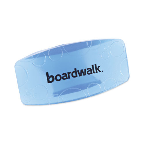 Image of Boardwalk® EBCP012I072M06AAS8000 Toilet Bowl Clip, Cotton Blossom Scent, Blue, 12/Box, 6 Boxes/Carton
