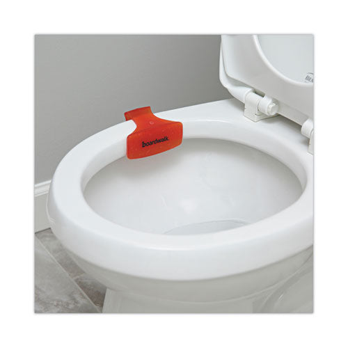 Image of Boardwalk® EBCP012I072M04AAS8000 Toilet Bowl Clip, Mango Scent, Orange, 72/Carton