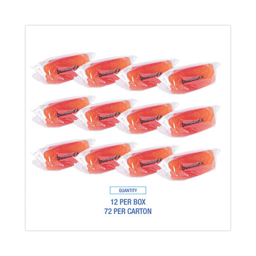 Image of Boardwalk® EBCP012I072M04AAS8000 Toilet Bowl Clip, Mango Scent, Orange, 72/Carton