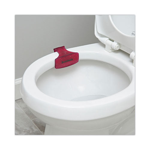 Image of Boardwalk® EBCP012I072M01AAS8000 Toilet Bowl Clip, Spiced Apple Scent, Red, 72/Carton