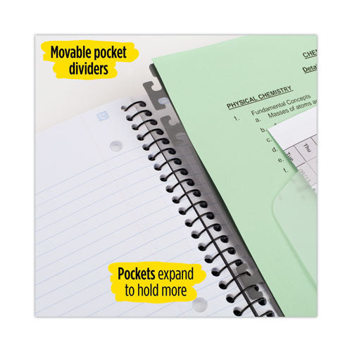 Image of Five Star® 06322 Advance Wirebound Notebook, 1-Subject, Medium/College Rule, Randomly Assorted Cover Color, (100) 11 x 8.5 Sheets