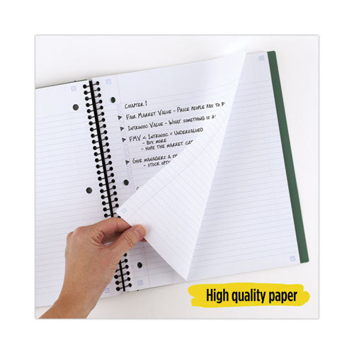 Image of Five Star® 06322 Advance Wirebound Notebook, 1-Subject, Medium/College Rule, Randomly Assorted Cover Color, (100) 11 x 8.5 Sheets