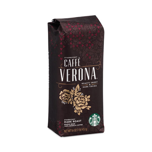 Image of Starbucks® 12411949 Whole Bean Coffee, Caffe Verona, 1 Lb Bag