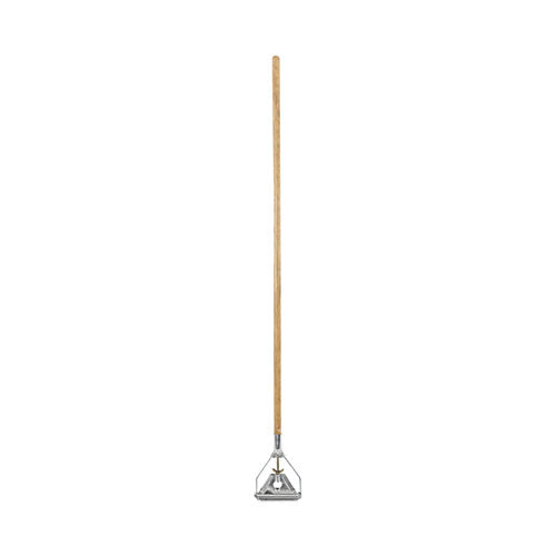 Image of Boardwalk® BWK601 Quick Change Metal Head Wooden Mop Handle, Junior, 54", Natural