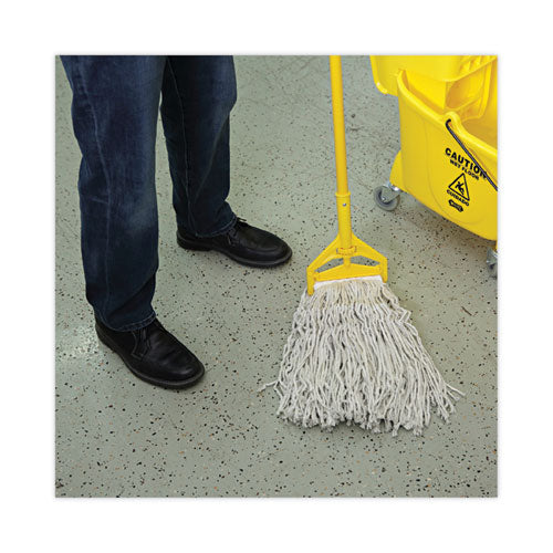 Image of BoardwalkÂ® Cotton Mop Head, Cut-End, #32, White, 12/carton