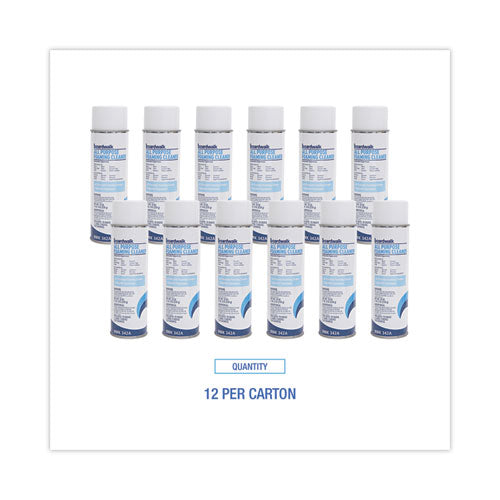 Image of Boardwalk® 1041290 All-Purpose Foaming Cleaner with Ammonia, 19 oz Aerosol Spray, 12/Carton