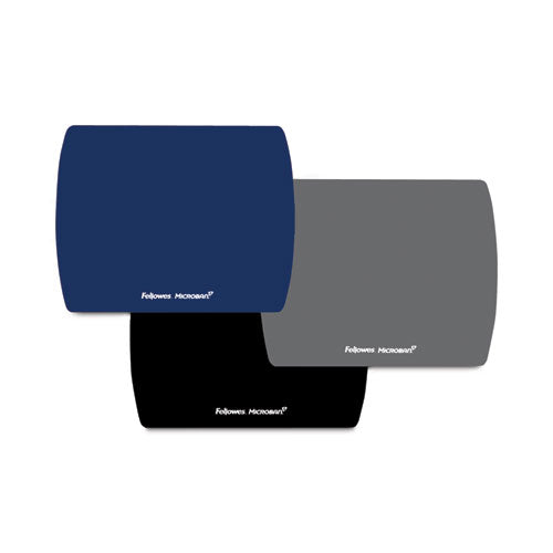 Image of Fellowes® FEL5908101 Ultra Thin Mouse Pad with Microban Protection, 9 x 7, Black