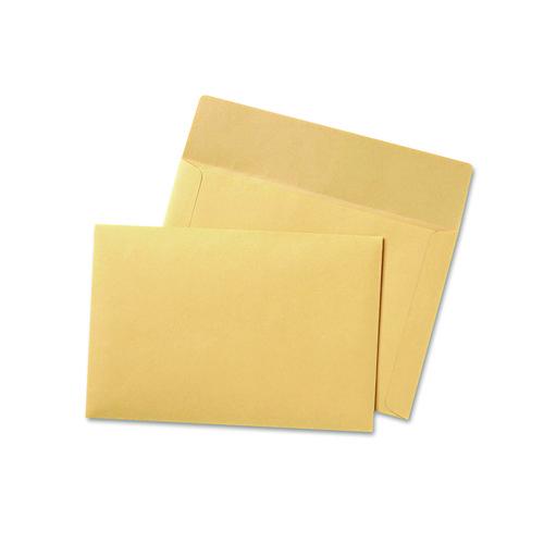 Image of Quality Park QUA89604 Filing Envelopes, Letter Size, Cameo Buff, 100/box
