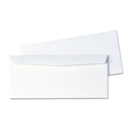 Image of Quality Park QUA90020B Business Envelope, #10, Commercial Flap, Diagonal Seam, Gummed Closure, 24 lb Bond Weight Paper, 4.13 x 9.5, White, 1,000/Box