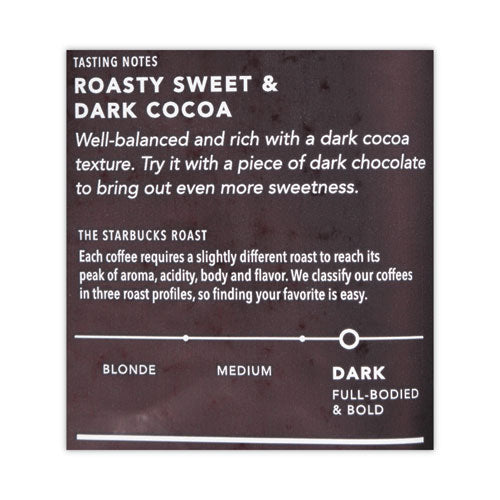 Image of Starbucks® 12434951 Caffe Verona Coffee K-Cups Pack, 24/box