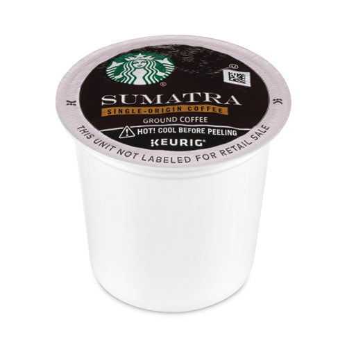 Image of Starbucks® 12565254 Sumatra Coffee K-Cups, Sumatra, 0.4 oz K-Cup, 24/Box