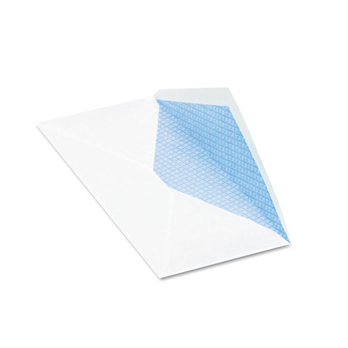 Image of Quality Park QUA90030 Security Tint Business Envelope, #10, Commercial Flap, Gummed Closure, 4.13 x 9.5, White, 500/Box