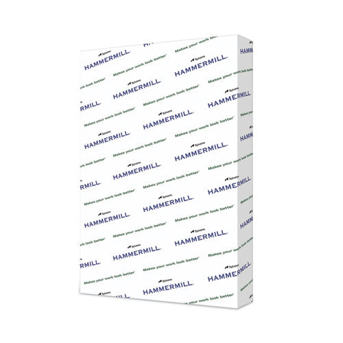 Image of Hammermill® 10612-5 Premium Color Copy Print Paper, 100 Bright, 28 lb Bond Weight, 12 x 18, Photo White, 500/Ream