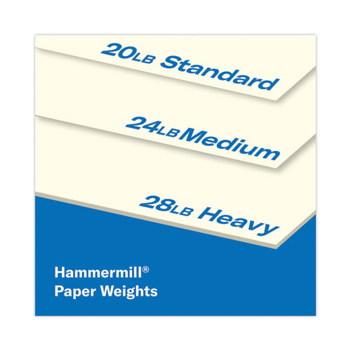 Image of Hammermill® 16803-0 Colors Print Paper, 20 lb Bond Weight, 8.5 x 11, Cream, 500/Ream