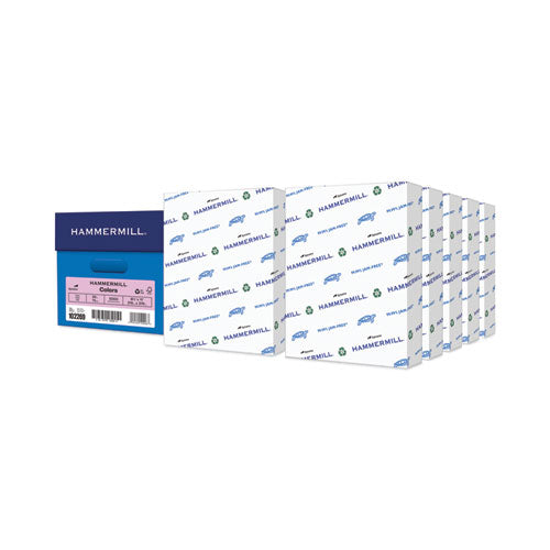 Image of HammermillÂ® Colors Print Paper, 20 lb Bond Weight, 8.5 x 11, Lilac, 500 Sheets/Ream, 10 Reams/Carton