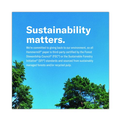 Image of Hammermill® Premium Color Copy Cover, 100 Bright, 60 lb Cover Weight, 17 x 11, 250/Pack