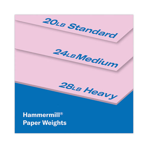 Image of HammermillÂ® Colors Print Paper, 20 lb Bond Weight, 8.5 x 11, Lilac, 500/Ream