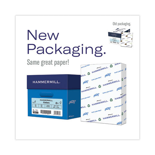 Image of HammermillÂ® Colors Print Paper, 20 lb Bond Weight, 8.5 x 11, Lilac, 500 Sheets/Ream, 10 Reams/Carton
