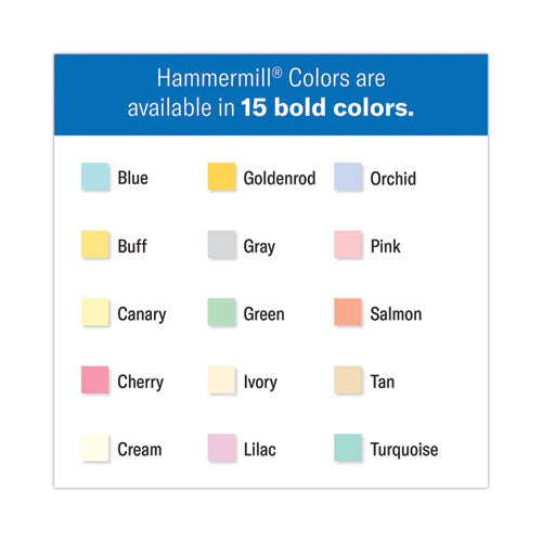 Image of HammermillÂ® Colors Print Paper, 20 lb Bond Weight, 8.5 x 11, Lilac, 500 Sheets/Ream, 10 Reams/Carton
