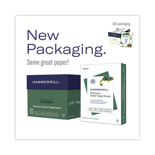 Image of Hammermill® Premium Color Copy Cover, 100 Bright, 60 lb Cover Weight, 17 x 11, 250/Pack