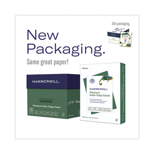Image of Hammermill® 12003-7 Premium Color Copy Cover, 100 Bright, 80 lb Cover Weight, 17 x 11, 250/Pack