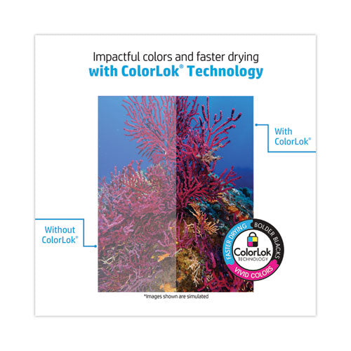 Image of HP Papers 00142-2 Office20 Paper, 92 Bright, 20 lb Bond Weight, 8.5 x 14, White, 500/Ream