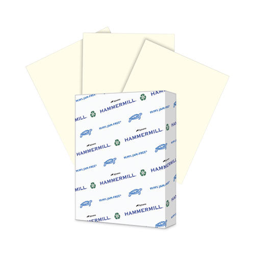 Image of Hammermill® 16803-0 Colors Print Paper, 20 lb Bond Weight, 8.5 x 11, Cream, 500/Ream