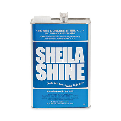 Image of Sheila Shine SS128 Stainless Steel Cleaner And Polish, 1 Gal Can
