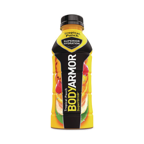 Image of BodyArmor 100008-1.4 SuperDrink Sports Drink, Tropical Punch, 16 oz Bottle, 12/Pack