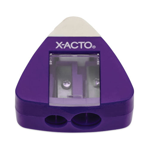 Image of X-ACTO® 11184Q Manual Pencil Sharpener, Assorted Colors