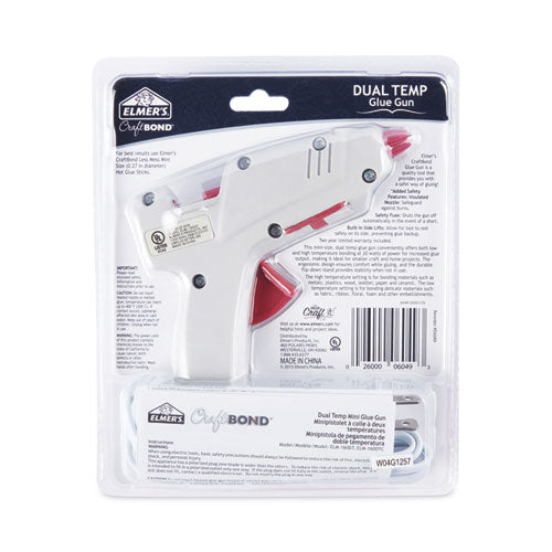 Image of Elmer's® E6049 Mini Hot Glue Gun, 20 W