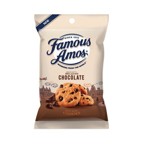 Image of Famous Amos® FEU05907 Wonders from the World Cookies, 2 oz Bag, 6/Box