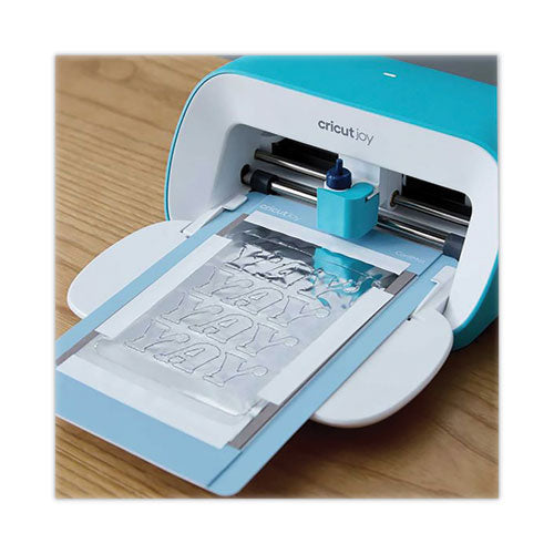 Image of Cricut® 2009056 Joy Foil Transfer Kit, Transfer Housing Tool and Tip, 4 x 6 Foil Transfer Sheets