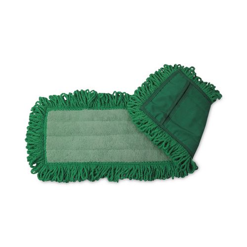 Image of O'Dell® MFD605G-FSP Microfiber Dust Mop Pad, 60 x 5, Green