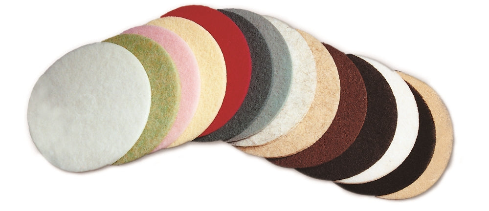 Image of SKILCRAFT® NEED CO-BRAND NAME Floor Pad, Aqua Burnishing 3100 Series, 13" Diameter