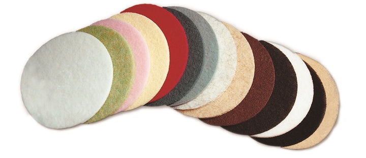 Image of SKILCRAFT® NEED CO-BRAND NAME Floor Pad, Nylon, Stripping, Black, 17" Diameter